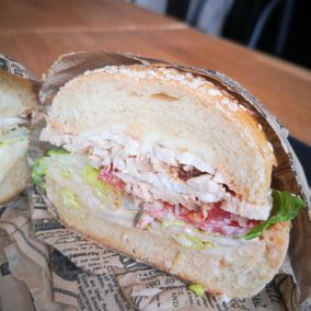 sandwich poulet fumé